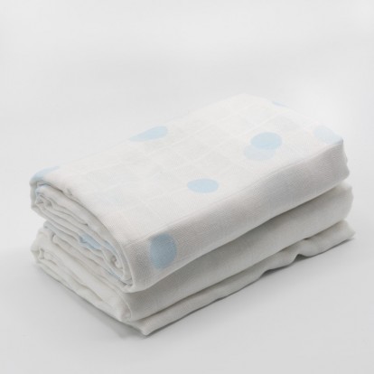 Set of 2 Muslin Swaddles