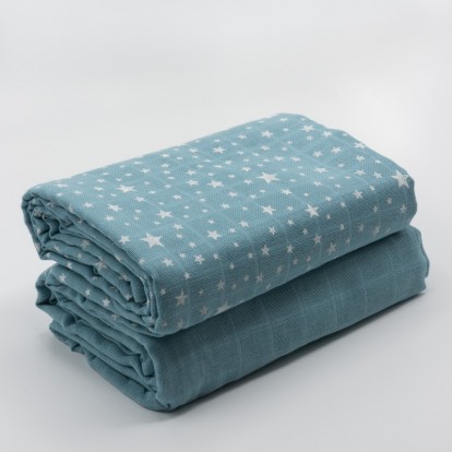 Mantas de musselina - 2Un.