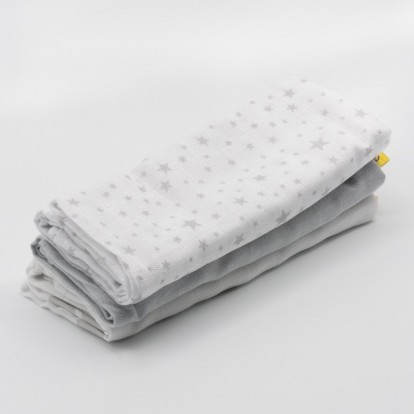 Set of 3 Muslin Cloths