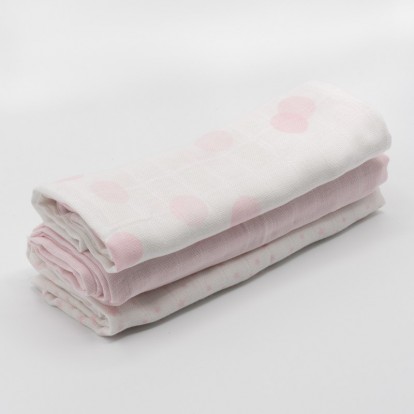 Set of 3 Muslin Cloths