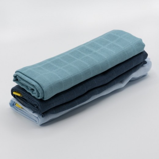 Set of 3 Muslin Cloths