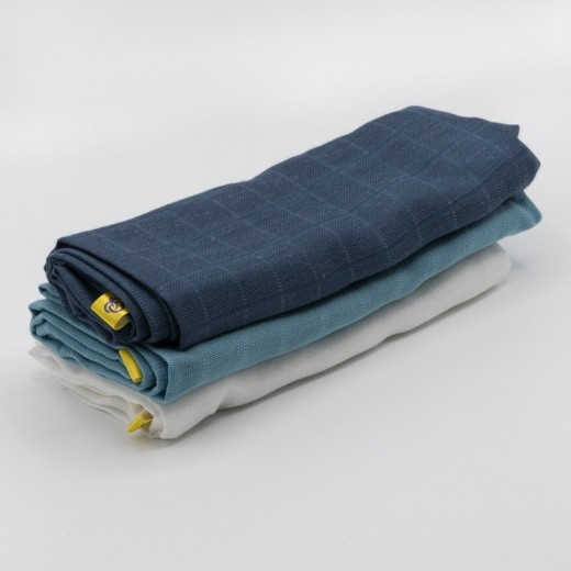 Set of 3 Muslin Cloths