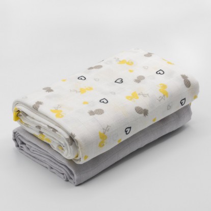 Mantas de musselina - 2Un.