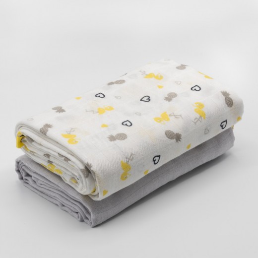 Mantas de musselina - 2Un.