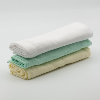 Set of 3 Muslin Cloths