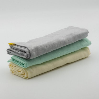 Set of 3 Muslin Cloths