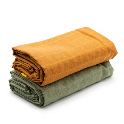 Mantas de musselina - 2Un.