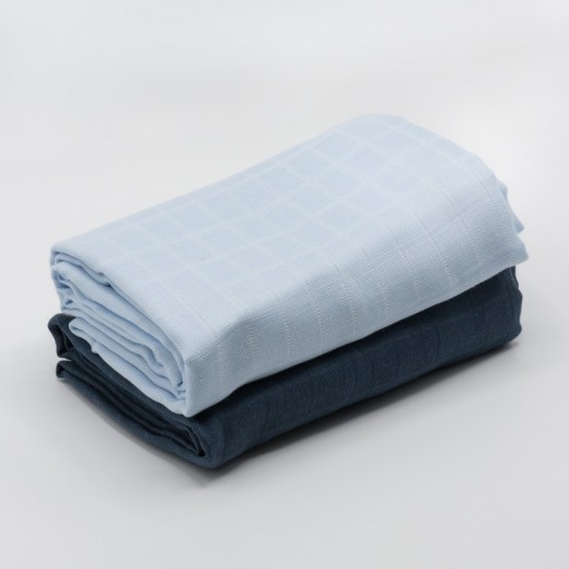 Set of 2 Muslin Swaddles