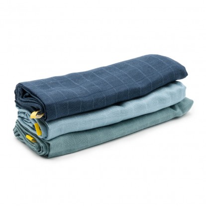 Fraldas de musselina - 3Un.