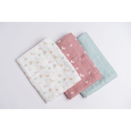 Fraldas de musselina - 3Un. Once upon a time