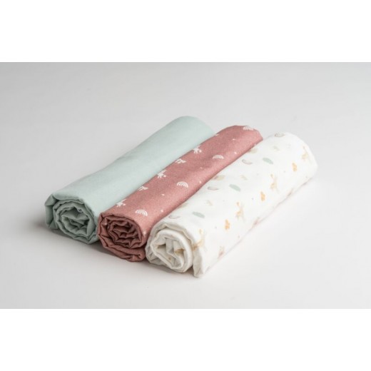 Fraldas de tecido gauze - 3 uni. Once Upon a Time