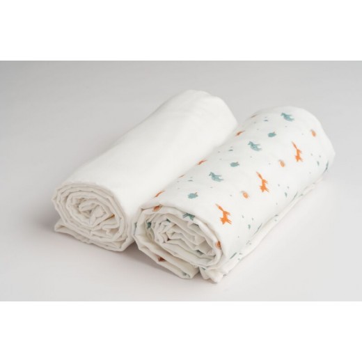 Mantas de tecido gauze 2 uni. Nature's Wonders 3