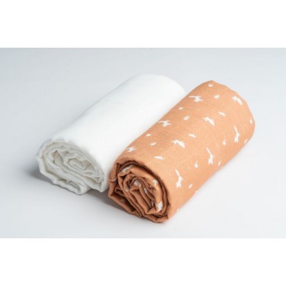 Muslin Swaddles - 2 un...