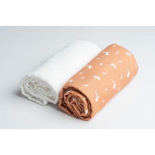 Muslin Swaddles - 2 un Nature's Wonders 2