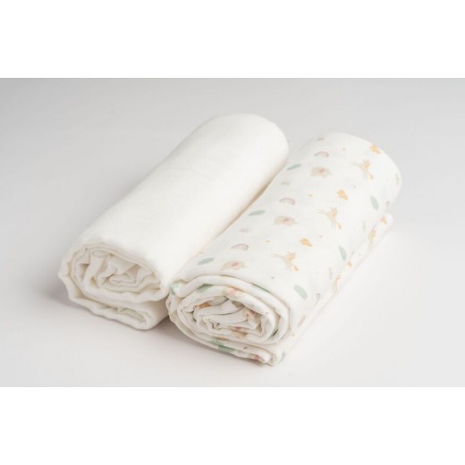 Muslin Swaddles - 2 uni. Once Upon a Time 5