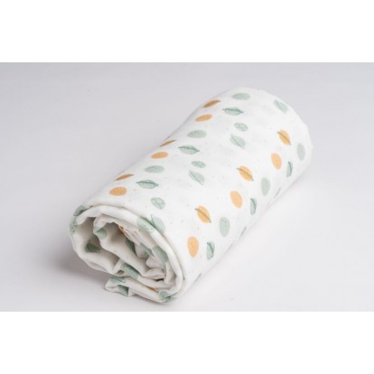 Muslin Swaddle 1 unit Planets
