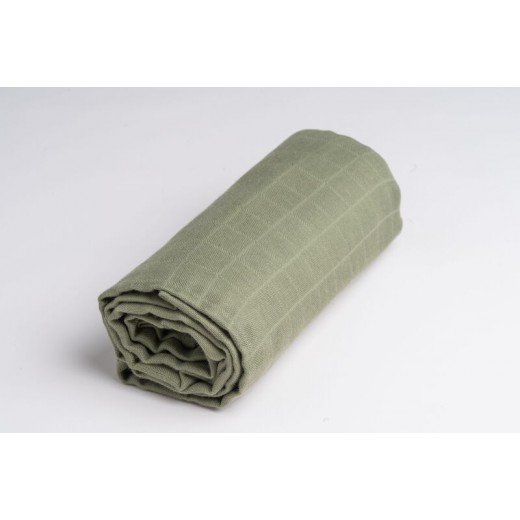 Muslin Swaddle 1 unit Kaki